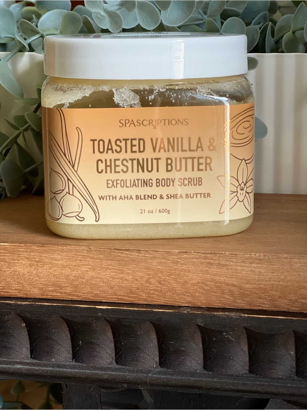Toasted Vanilla & Chestnut Butter Exfoliating Body Scrub